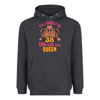 Smoke the queen is 38 long live the queen Heavyweight Hoodie - Jasminsmagicworld