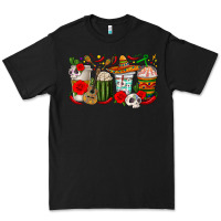 Black hispanic heritage month coffee cups Premium Tee - texasbilliewilder
