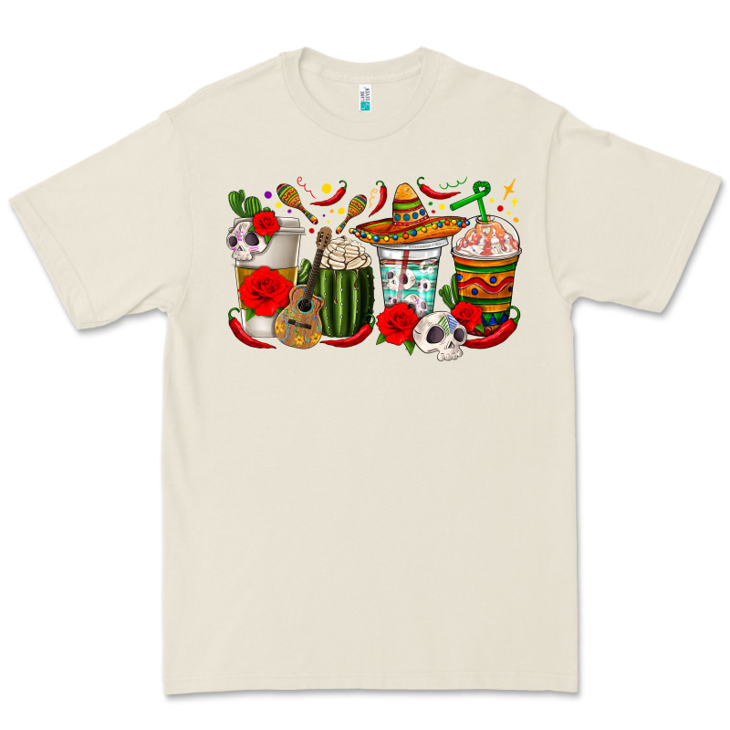 Hispanic Heritage Month Coffee Cups Premium Tee by texasbilliewilder | Teevron