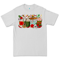 Dove Grey hispanic heritage month coffee cups Premium Tee - texasbilliewilder