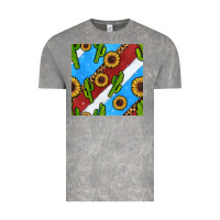 Cloud Rock western 4th of july seamless pattern Vintage Tee - BundleAndBundleShop