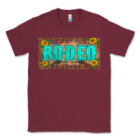 Western Rodeo Sunflowers Weapon  License Plate Template Classic Tee | Teevron
