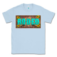 Dusty Blue western rodeo sunflowers weapon  license plate template Classic Tee - BarkalooDesign