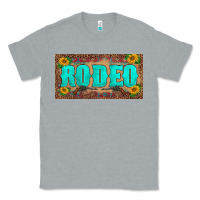 Heather Grey western rodeo sunflowers weapon  license plate template Classic Tee - BarkalooDesign