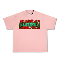 Salmon latina libbey glass Urban Heavy Tee - BundleAndBundleShop