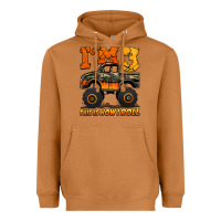 Meerkat i'm three this is how i roll monster truck birthday Heavyweight Hoodie - Jasminsmagicworld