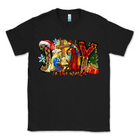 Black Joy To The World Classic Tee - CowhideDigitalArt