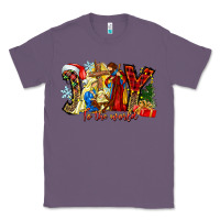 Lavender Joy To The World Classic Tee - CowhideDigitalArt