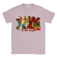 Lilac Joy To The World Classic Tee - CowhideDigitalArt