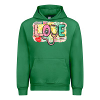 Emerald Love Nursing leopard Urban Hoodie - CowGirlArtShop