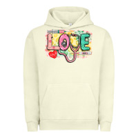 Pigment Pistachio Love Nursing leopard Urban Hoodie - CowGirlArtShop