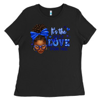 Black sorority colors it's the self love for me afro wom Ladies Tee - texasbilliewilder