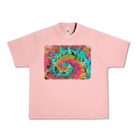 Salmon tie dye leopard cowhide glitter background Urban Heavy Tee - Artiststas