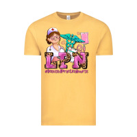Vintage Mustard lpn licensed practical nurse Vintage Tee - AdoDesignShop