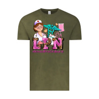 Vintage Olive lpn licensed practical nurse Vintage Tee - AdoDesignShop
