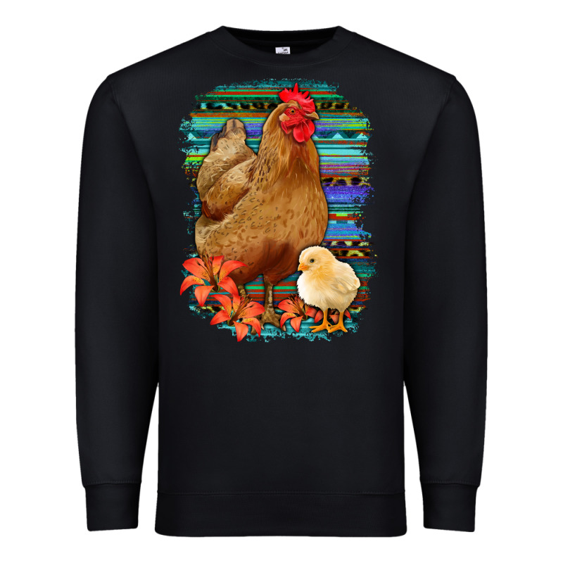 Chicken With Chick Premium Sweatshirt by Bettercallsaul | Teevron