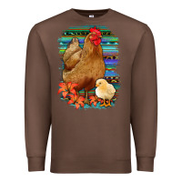 Chestnut Chicken with Chick Premium Sweatshirt - Bettercallsaul