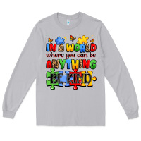 Moon Dust in a world where you can be anything be kind Long Sleeve Tee - JahusDesignShop