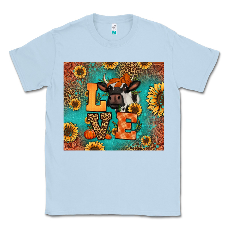 Love Autumn Cow Classic Tee by Jasminsmagicworld | Teevron