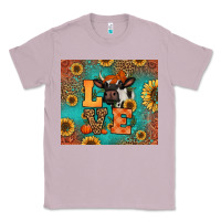 Lilac love autumn cow Classic Tee - Jasminsmagicworld