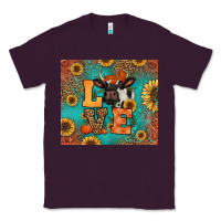 Plum love autumn cow Classic Tee - Jasminsmagicworld