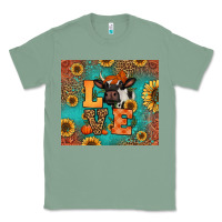 Sage love autumn cow Classic Tee - Jasminsmagicworld