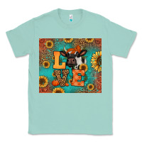 Seafoam love autumn cow Classic Tee - Jasminsmagicworld