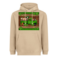 Mushroom st Patricks farm animals truck Heavyweight Hoodie - Jasminsmagicworld