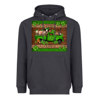 Smoke st Patricks farm animals truck Heavyweight Hoodie - Jasminsmagicworld