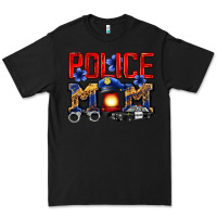 Black police mom Premium Tee - Zillion Design Studio