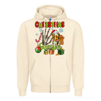 Sandshell christmas season Zipper Hoodie - MaliasSmallBusiness