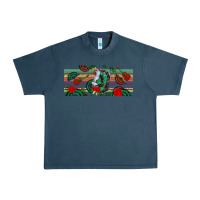 Midnight Navy flamenco dancer libbey glass Urban Heavy Tee - BundleAndBundleShop