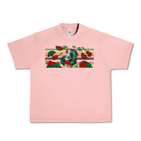 Salmon flamenco dancer libbey glass Urban Heavy Tee - BundleAndBundleShop