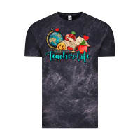 Cloud Black teacher life Vintage Tee - AdoDesignShop