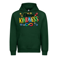 Forest Green Chose Kindness Autism Urban Hoodie - CowGirlArtShop