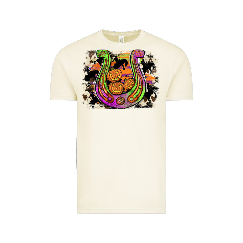 Halloween Horseshoe Vintage Tee by JahusDesignShop | Teevron