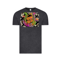 Vintage Black halloween horseshoe Vintage Tee - JahusDesignShop