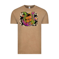 Vintage Coffee halloween horseshoe Vintage Tee - JahusDesignShop
