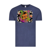 Vintage Denim halloween horseshoe Vintage Tee - JahusDesignShop