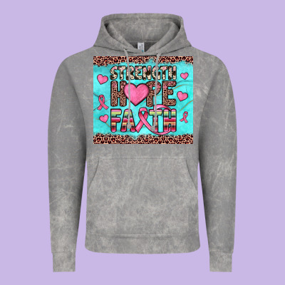 Strength Hope Faith Vintage Hoodie Designed By Jahusdesignshop