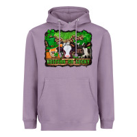 Lavender st patricks cows heifers go lucky Heavyweight Hoodie - Jasminsmagicworld
