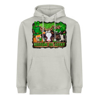 Moon Dust st patricks cows heifers go lucky Heavyweight Hoodie - Jasminsmagicworld
