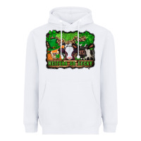 White st patricks cows heifers go lucky Heavyweight Hoodie - Jasminsmagicworld