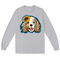 Moon Dust cocker spaniel sunflower Long Sleeve Tee - Jasminsmagicworld
