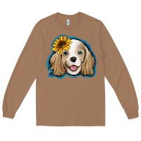 Toasted Coconut cocker spaniel sunflower Long Sleeve Tee - Jasminsmagicworld