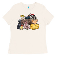 Bone farm animals wagon Ladies Tee - Zillion Design Studio