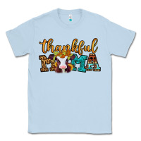 Dusty Blue thankful mama baby calf Classic Tee - Jasminsmagicworld