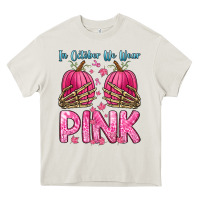 Cream in october we wear pink Heavy Core Tee - Zillion Design Studio