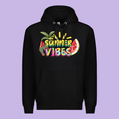 Summer Vibes Premium Hoodie Designed By Nancycooperartshop