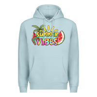 Blue Mist summer vibes Premium Hoodie - NancyCooperArtShop